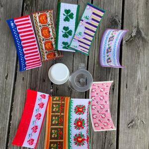 Grandmacore Changeable Embroidered Cup Designs Mug Inserts